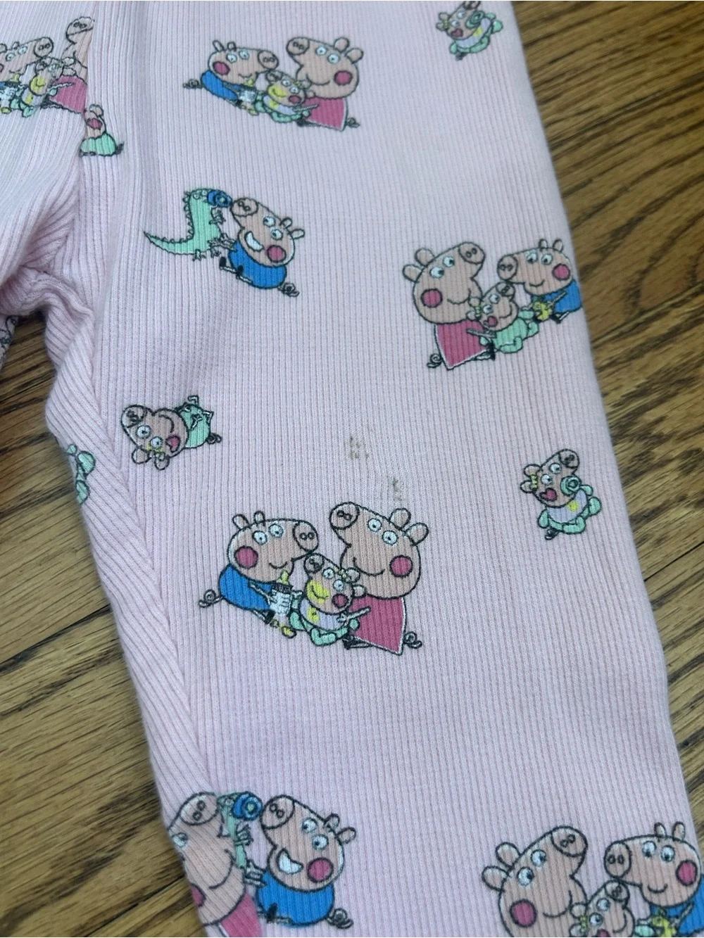 Peppa Pig x Zara New Baby Sister Two Piece Outfit Sweatshirt & Leggings Size 6